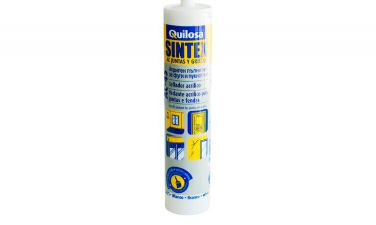 Герметик акриловый Sintex АC-47 серый 300ml